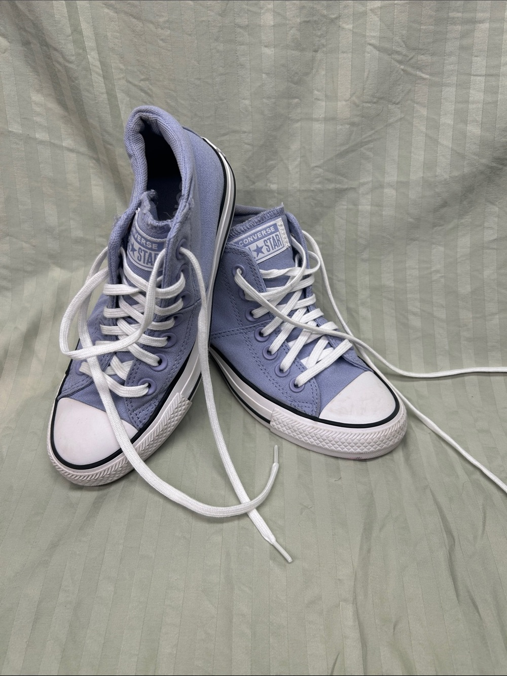 Converse Kids Lavender High-Top Sneakers